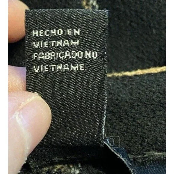 Mini Black Beige Large Plaid Skirt Lined Y2K 90s Vintage Clueless Preppy Student - Picture 13 of 13